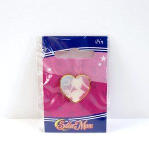 Sailor Moon Heart Silhouette Enamel Pin